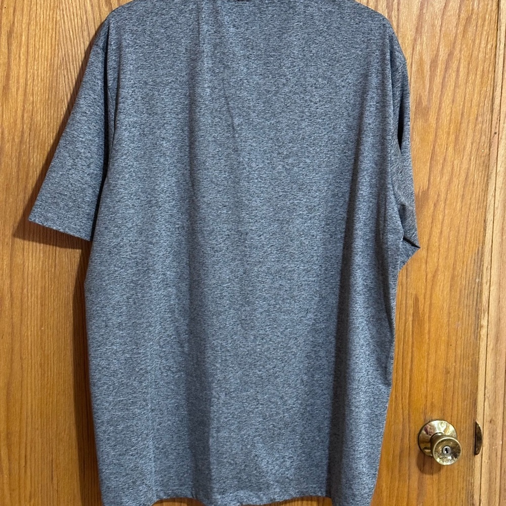 North Hudson Performance Men's Sz XL Short Sleeve Gray Golf Shirt Casual - Picture 6 of 6